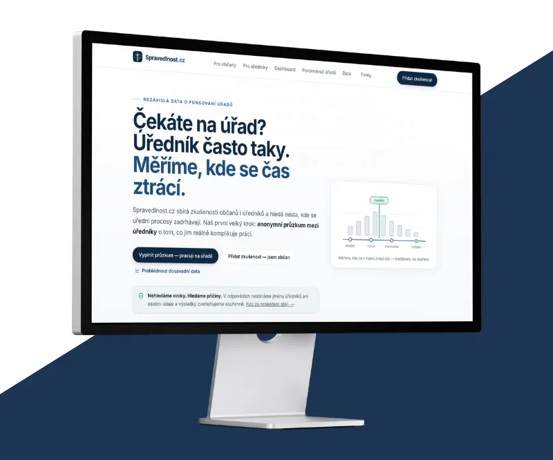 Náhled projektu Spravedlnost.cz